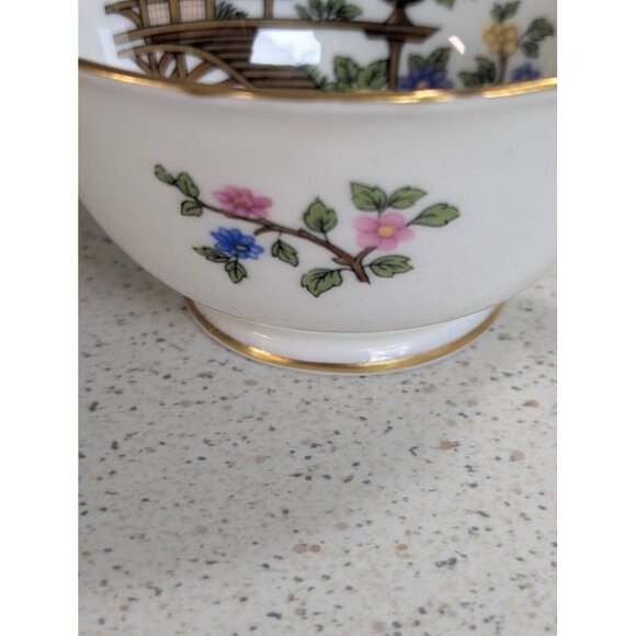 AYNSLEY Pagoda Teacup & Saucer - Made in England - Picture 4 of 9